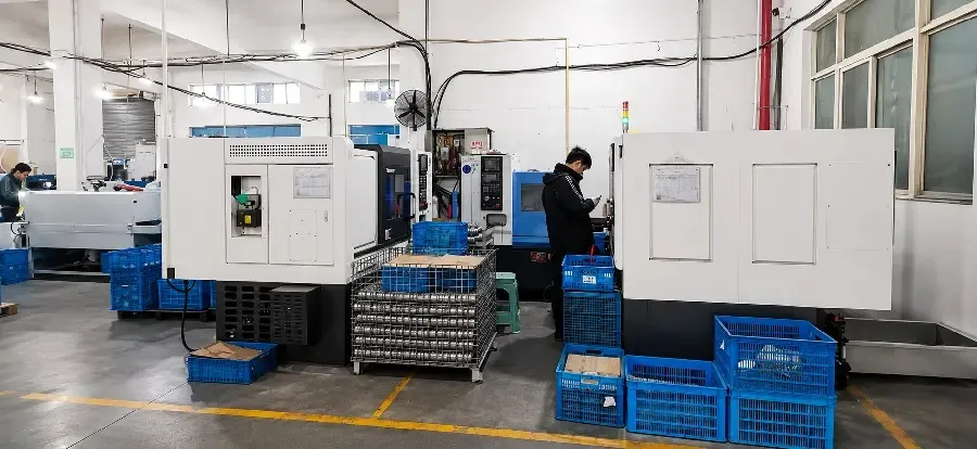CNC machining center for aluminum die cast components