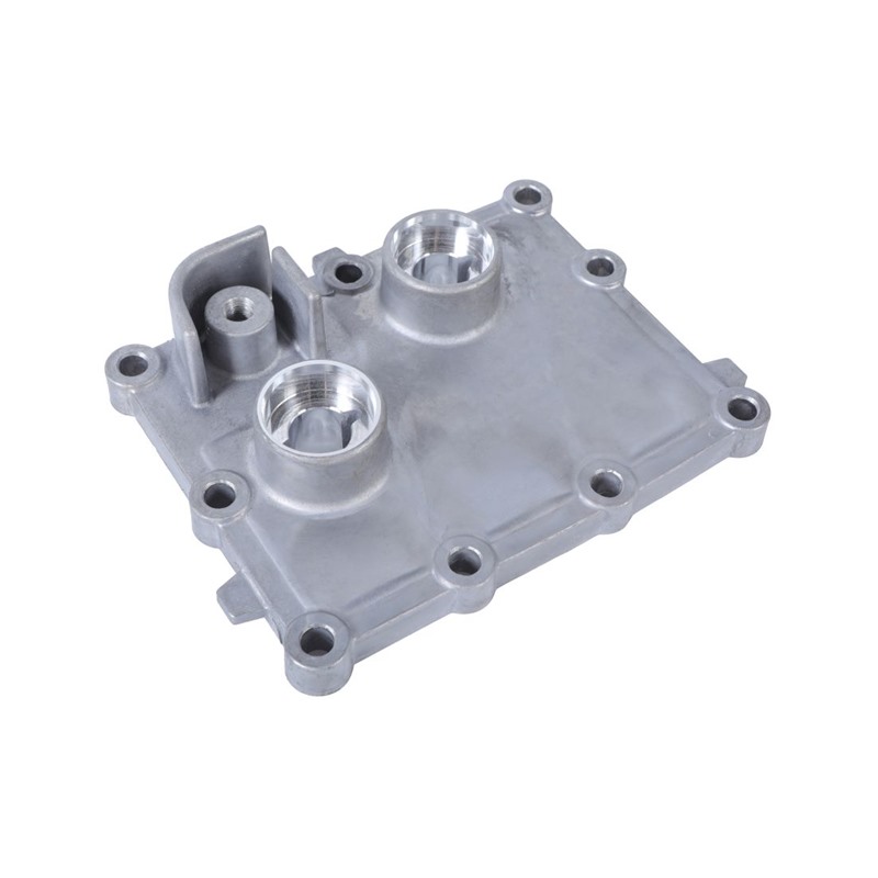 Aluminum die cast electronics cover with functional interfaces