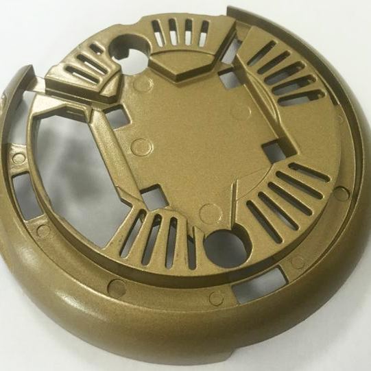 ADC12 Round Vent Cover with Sandblasting and Coating manufactured by Cixi Huabo in China