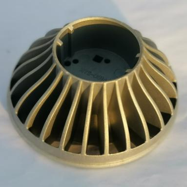 CNC Machined ADC12 Heat Sink Housing manufactured by Cixi Huabo in China